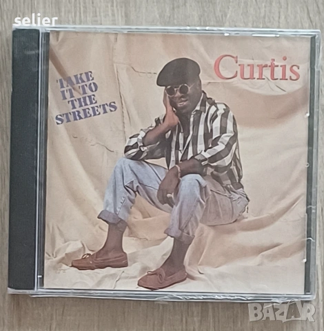 Curtis Mayfield ‎– Take It To The Streets Оригинален нов диск,с целофана Издание 🇺🇸 USA 1990г Стил