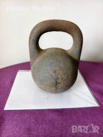 Пудовка - 15кг, снимка 2 - Фитнес уреди - 54370706