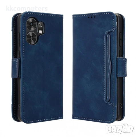 Кожен Калъф Портфейл за Honor X6d 5G - Свалящ се държач, Двоен магнит, 5 цвята, снимка 3 - Калъфи, кейсове - 54518130