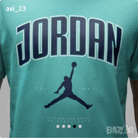 оригинална тениска jordan, снимка 2 - Тениски - 55621619