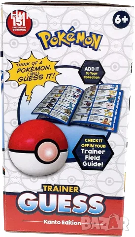 Електронна игра Pokémon Trainer Guess: Kanto Edition, снимка 5 - Електрически играчки - 55441209