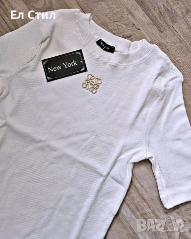 🤍Дамска тениска ,универсален размер , снимка 4 - Тениски - 53957908