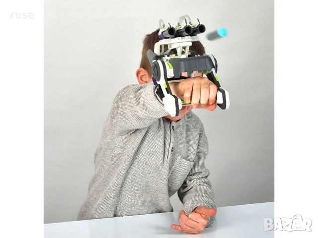 НОВИ! Бластер за ръка с меки стрели Buki лява/дясна ръка, снимка 6 - Други - 54144534