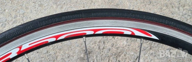 Комплект шосейни капли Shimano WH-R500 28 цола  с гуми Continental, снимка 4 - Велосипеди - 54892573