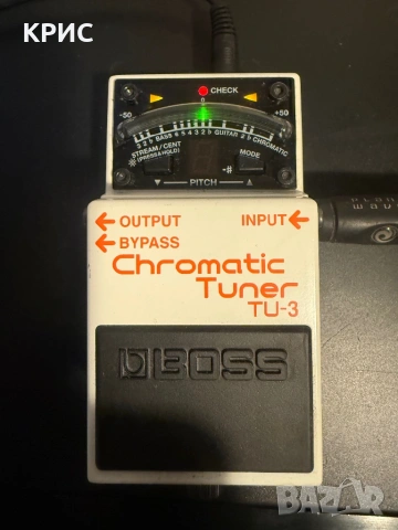 Boss TU-3 Chromatic Pedal Tuner, снимка 3 - Друга електроника - 54810128