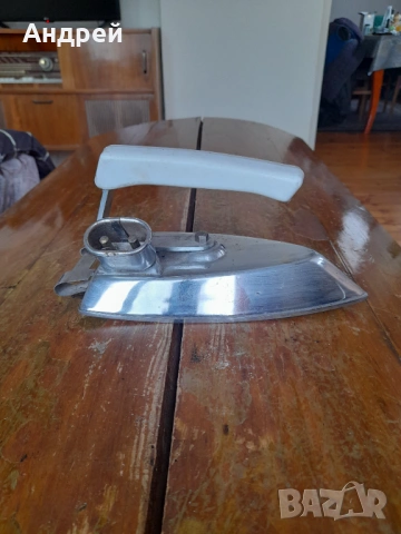 Стара електрическа ютия #6, снимка 3 - Други ценни предмети - 54345848