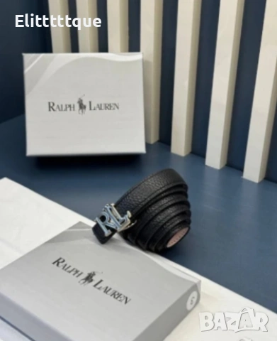 колани от естествена кожа в кутия Ralph Lauren 2см, снимка 15 - Колани - 54881560
