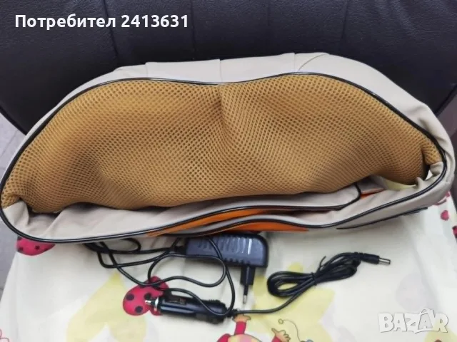ШИАЦУ Massager Of Neck Kneading, снимка 3 - Други спортове - 55615830