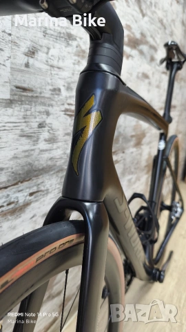 Карбонов шосеен велосипед без капли Specialized Tarmac SL7 S-Works RTP SRAM Red AXS Powermeter | 56, снимка 18 - Велосипеди - 55149821