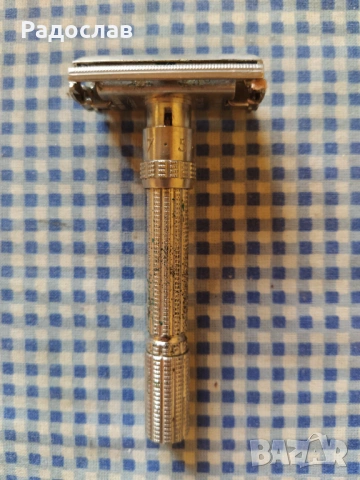 стара самобръсначка GILLETTE USA, снимка 3 - Мъжка козметика - 54404515