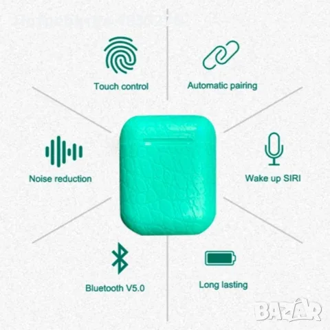Безжични Bluetooth слушалки Inpods3 TWS с тъч контрол и гласова команда, снимка 10 - Слушалки и портативни колонки - 55606242