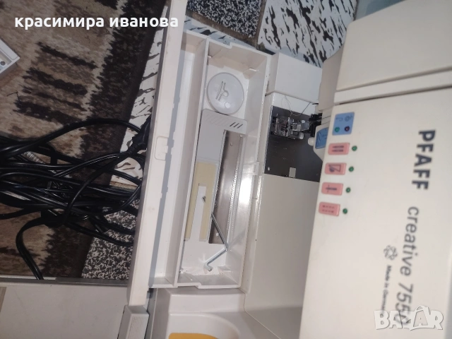 шевна машина Pfaff Creative 7550, снимка 6 - Шевни машини - 54487220