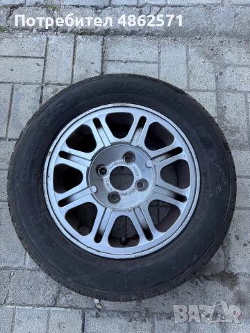 Алуминиеви джанти за Пежо 206, снимка 6 - Гуми и джанти - 54994623