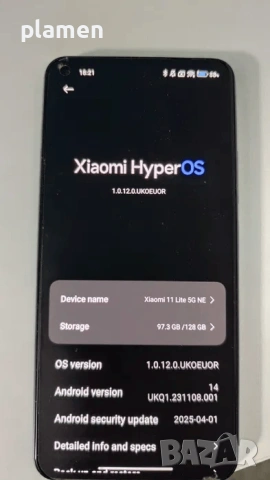 Xiaomi 11 Lite 5G NE Bubblegum Blue, снимка 2 - Xiaomi - 54948929