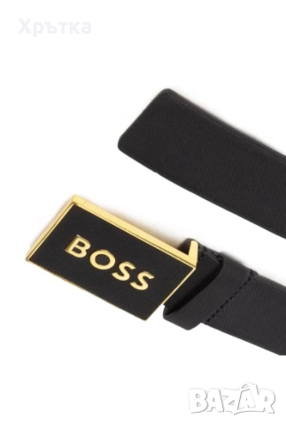 Hugo Boss - Оригинален мъжки кожен колан , снимка 2 - Колани - 55381442
