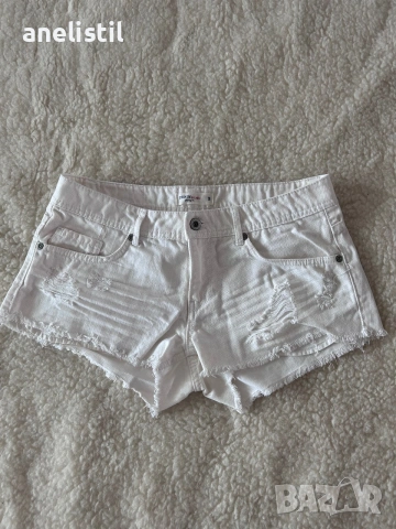 Бели дънкови къси панталонки Denim – Размер 38