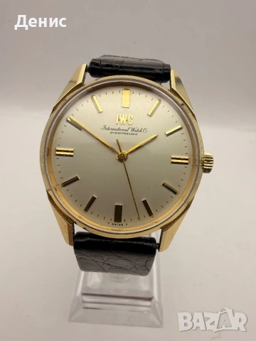 IWC Schaffhausen Cal. 89 – 14K Gold (585) – Vintage Swiss Watch с оригинална кутия, снимка 5 - Мъжки - 54936783