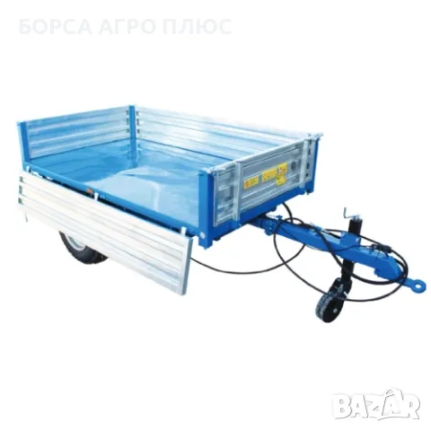 Ремарке едноосно с хидравлично разтоварване GRAECUS MT3000-3H