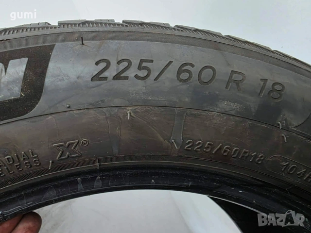4бр зимни гуми 225/60/18 MICHELIN L05890 , снимка 7 - Гуми и джанти - 54844227