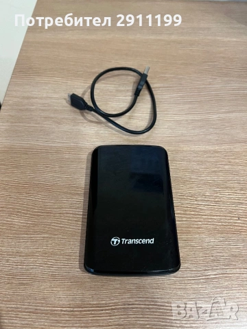Външен диск Transcend 1TB
