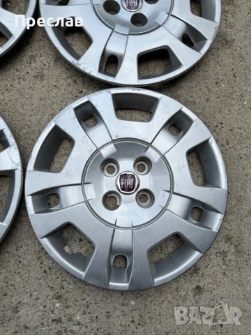 4 броя оригинални тасове за Fiat 15, снимка 2 - Аксесоари и консумативи - 54947261