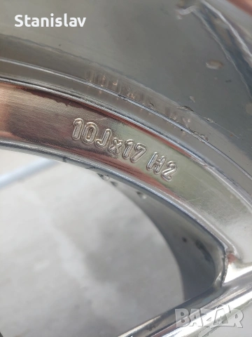 Джанти AZEV / ATEV 17 " 5x112 спорт пакет 8.5j ET 20 и 10j ET 22, снимка 6 - Гуми и джанти - 55093271