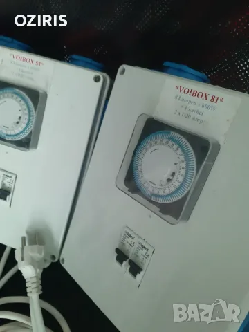 G.S.E. timer box  12x600w 8x600w 4x600w 6x600w + heating, снимка 13 - Други - 55630817