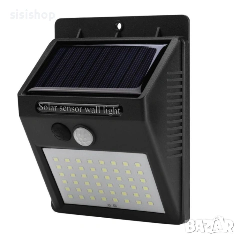 Соларна LED лампа със сензор за движение и 3 режима на работа 1582