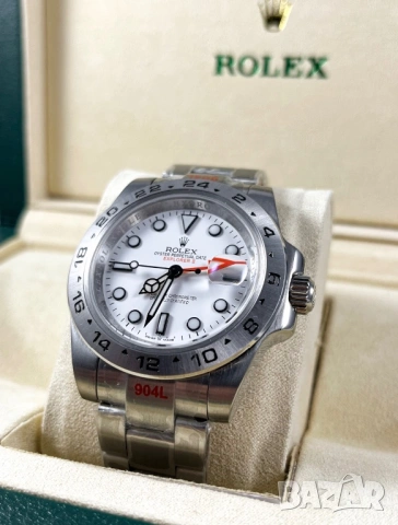 Rolex Explorer II 42mm Polar (РЕАЛНИ СНИМКИ). , снимка 2 - Мъжки - 54910949