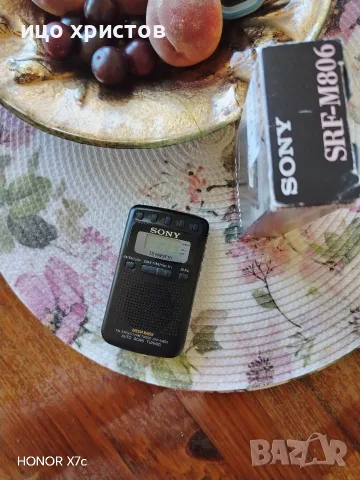 Мини радио SONY SRF-M806 AM-FM, снимка 2 - Радиокасетофони, транзистори - 55507400