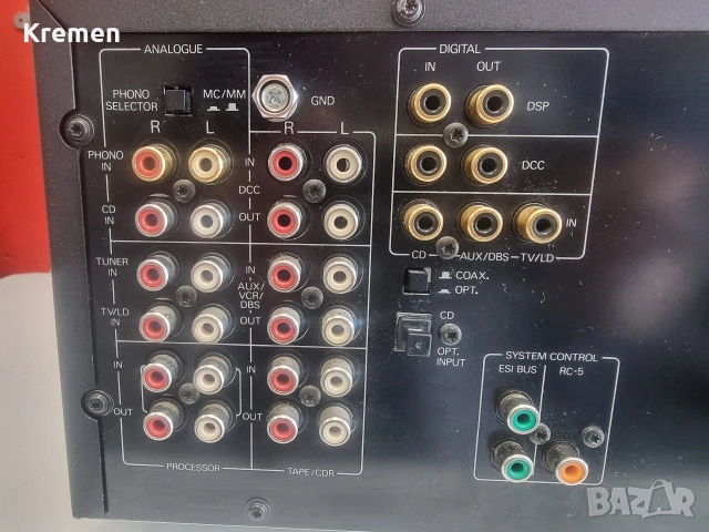 Усилвател PHILIPS FA-950, снимка 6 - Ресийвъри, усилватели, смесителни пултове - 54341333