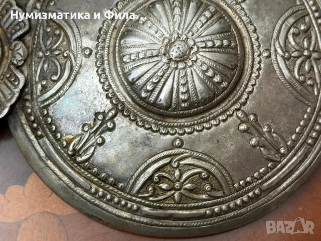 Сребърна единична възрожденска пафта, снимка 2 - Антикварни и старинни предмети - 54616081