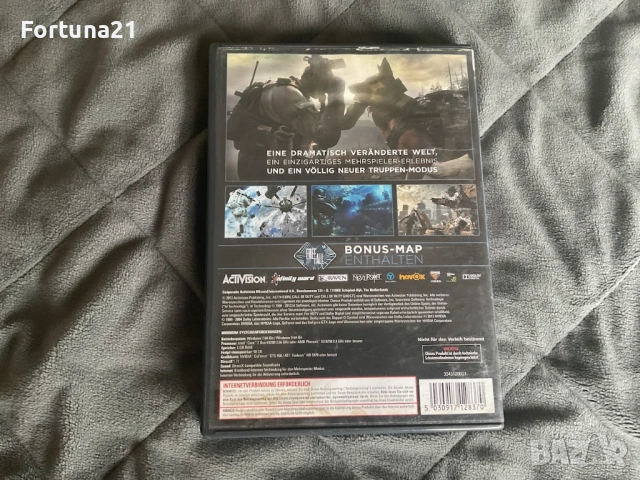 PC DVD Call of Duty GHOST, снимка 3 - Игри за PC - 54766205