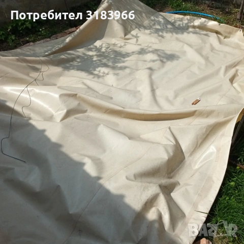 брезент голям 4 х 3 гумиран изработен по поръчка , снимка 7 - Други стоки за дома - 54256213