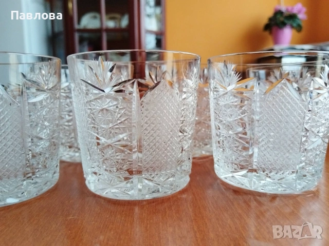 Кристални чаши серия Ропотамо , снимка 8 - Чаши - 55207313
