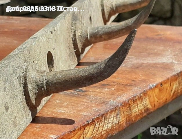 закачалки за стена и Стара стойка, желязо, снимка 9 - Други - 40212403