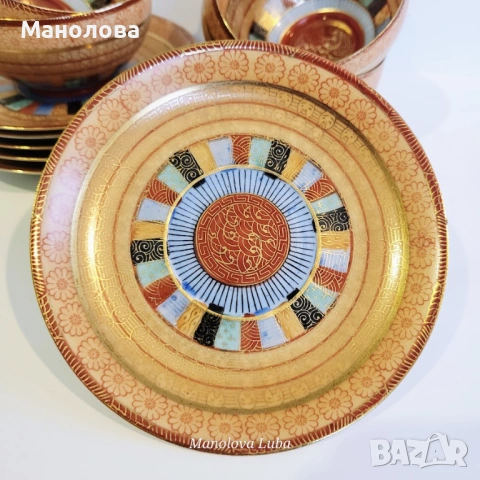 Японски порцеланов сервиз Thousand Faces., снимка 8 - Антикварни и старинни предмети - 54162157