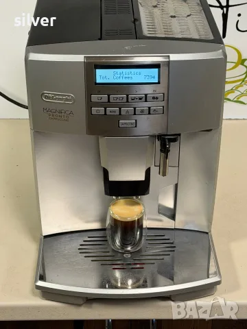 Кафемашина кафе автомат delonghi PRONTO с гаранция, снимка 4 - Кафемашини - 55516851