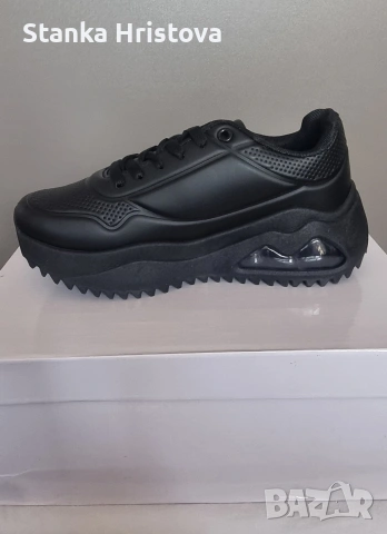 Дамски маратонки от еко кожа. , снимка 3 - Маратонки - 54352040