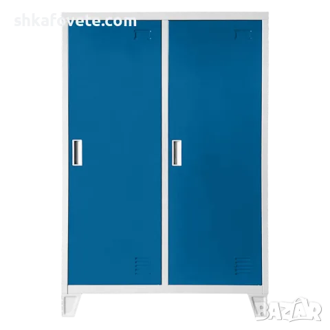 Метален гардероб за детски градини BB2, 40х81х130см, ЦВЕТНИ ВРАТИЧКИ, снимка 5 - Гардероби - 55448385