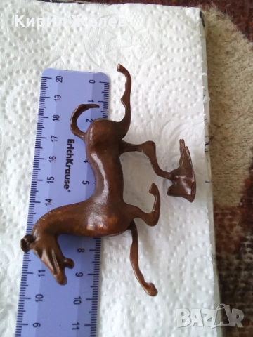 Бронзова фигурка на 🐎 кон 52857, снимка 8 - Колекции - 54170995