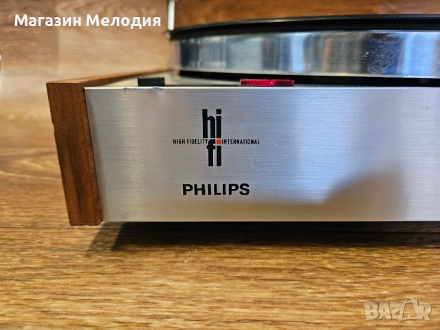 Грамофон Philips GA-202 Electronic (След профилактика + Нова доза и игла) – Made in Holland, снимка 5 - Грамофони - 54750527