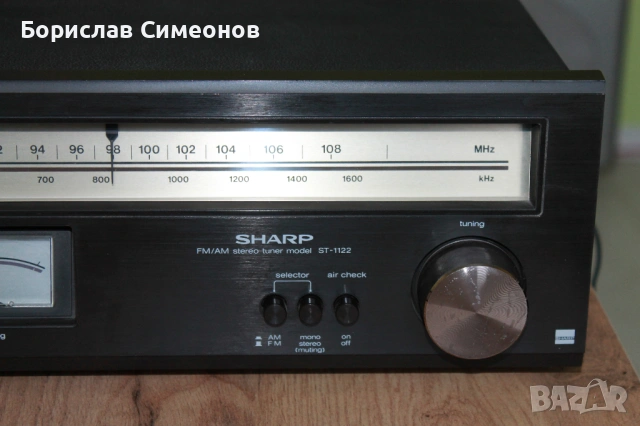 SHARP ST-1122, снимка 3 - Ресийвъри, усилватели, смесителни пултове - 53989059