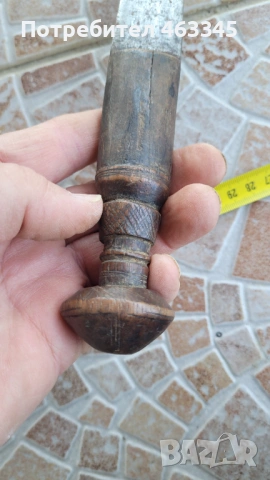 Нож, кама, кинжал от Камерун, снимка 4 - Антикварни и старинни предмети - 54312561
