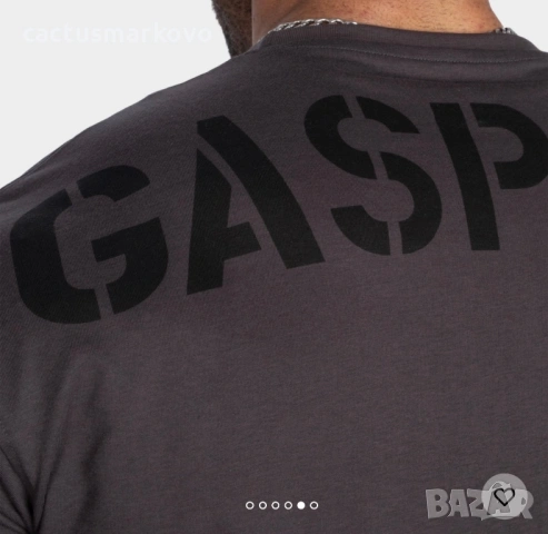 GASP - T-shirt - Тениска - L размер, снимка 4 - Тениски - 54708298