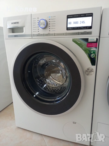 Пералня Siemens iQ800 A+++, снимка 4 - Перални - 54895421