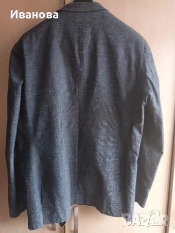 Мъжко яке естествена кожа и сака, снимка 9 - Якета - 54015546