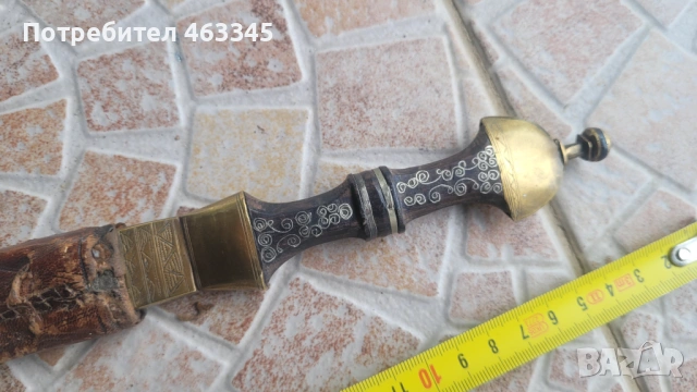 Нож, кама, кинжал. Туарегска кама, снимка 3 - Антикварни и старинни предмети - 54556179