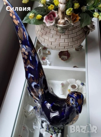 Фигура на птица Royal Dux Czechoslovakia , снимка 11 - Статуетки - 54960796