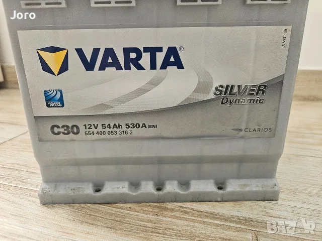 акумулатор varta blue dynamic C30 12v 54 ah 530 A, снимка 4 - Части - 55491809